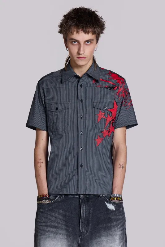 Green Typo Shirt | Parallel