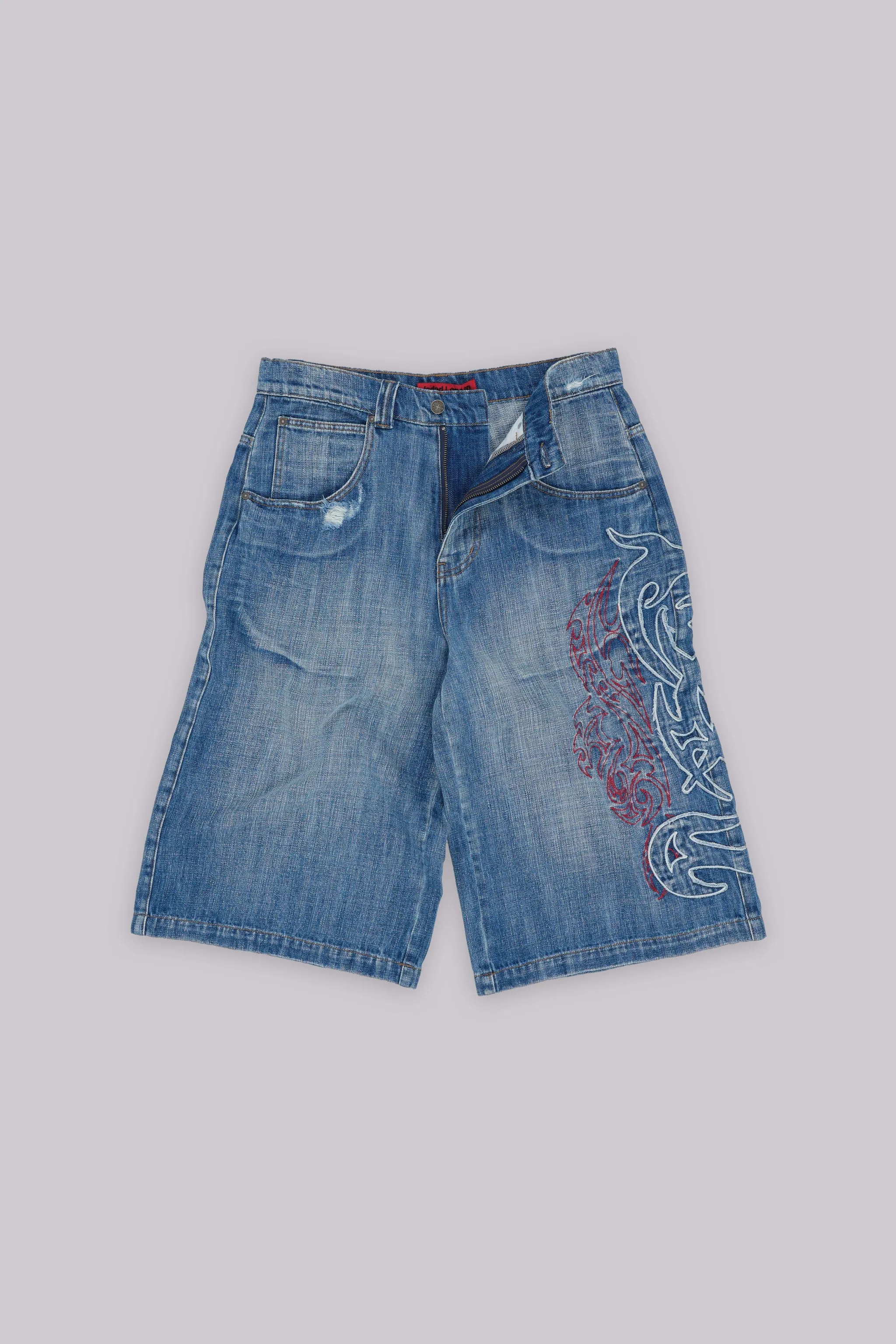 Layered Tribal XL Colossus Jorts sold by Jaded London product image thumbnail 2