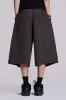 Brown Check Jumbo Jorts sold by Jaded London