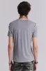 Studded Grey Mist T-Shirt sold by Jaded London