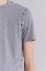 Studded Grey Mist T-Shirt sold by Jaded London