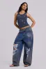 Dual XL Colossus Jeans sold by Jaded London