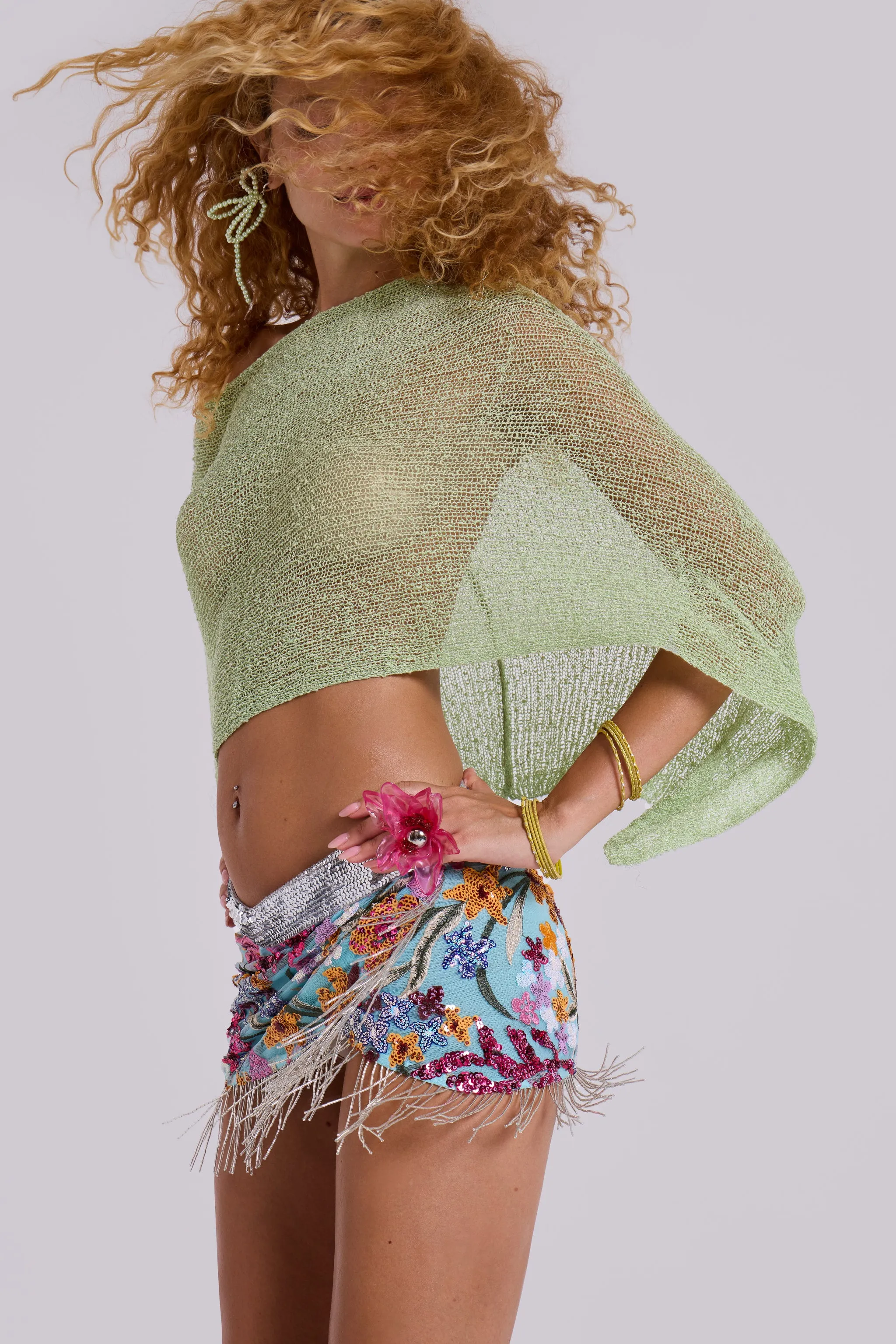 Flora Multiway Embellished Skirt sold by Jaded London product image thumbnail 5