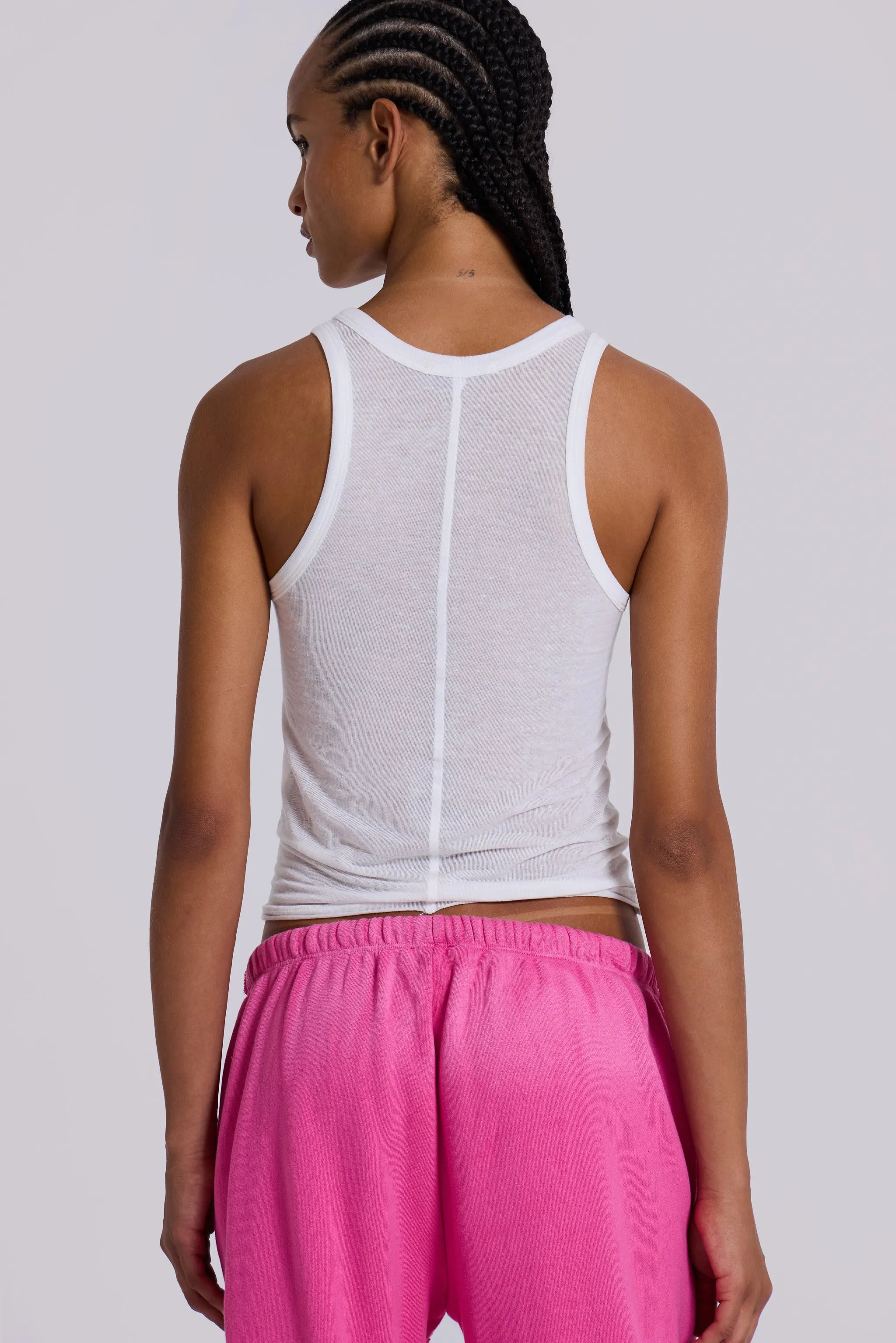 Cleo Slouchy Bootcut Jogger in Pink sold by Jaded London product image thumbnail 4