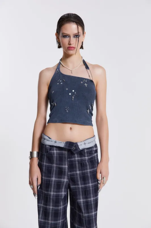 Pierce Me Top sold by Jaded London