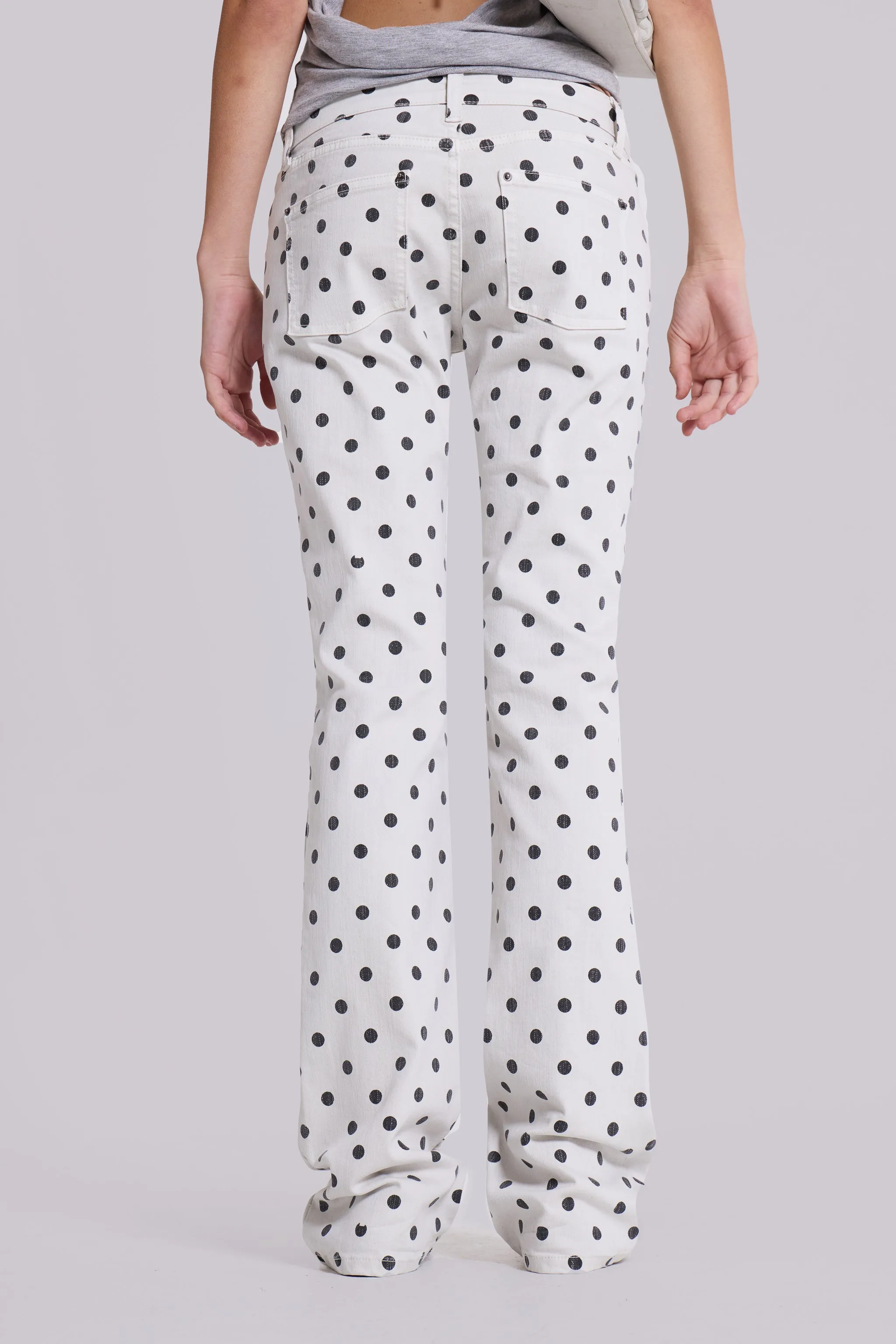 Aya Cooper Bootcut Jeans sold by Jaded London product image thumbnail 3