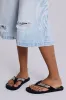 Tread Softly Studded Flip-Flop sold by Jaded London