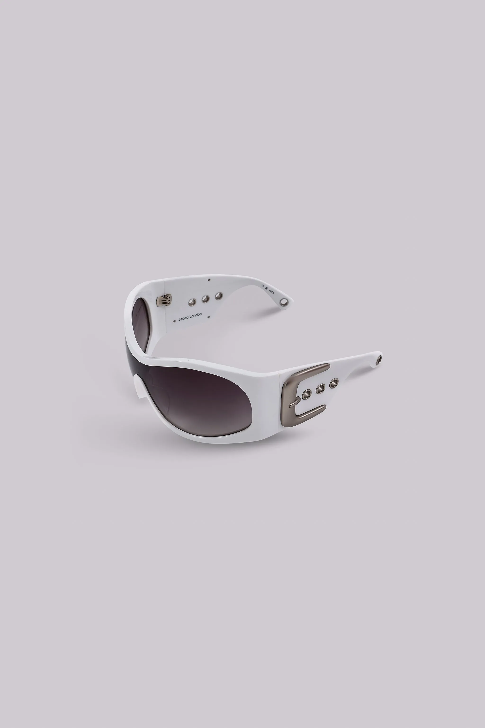 Alva Sunglasses in White sold by Jaded London product image thumbnail 2