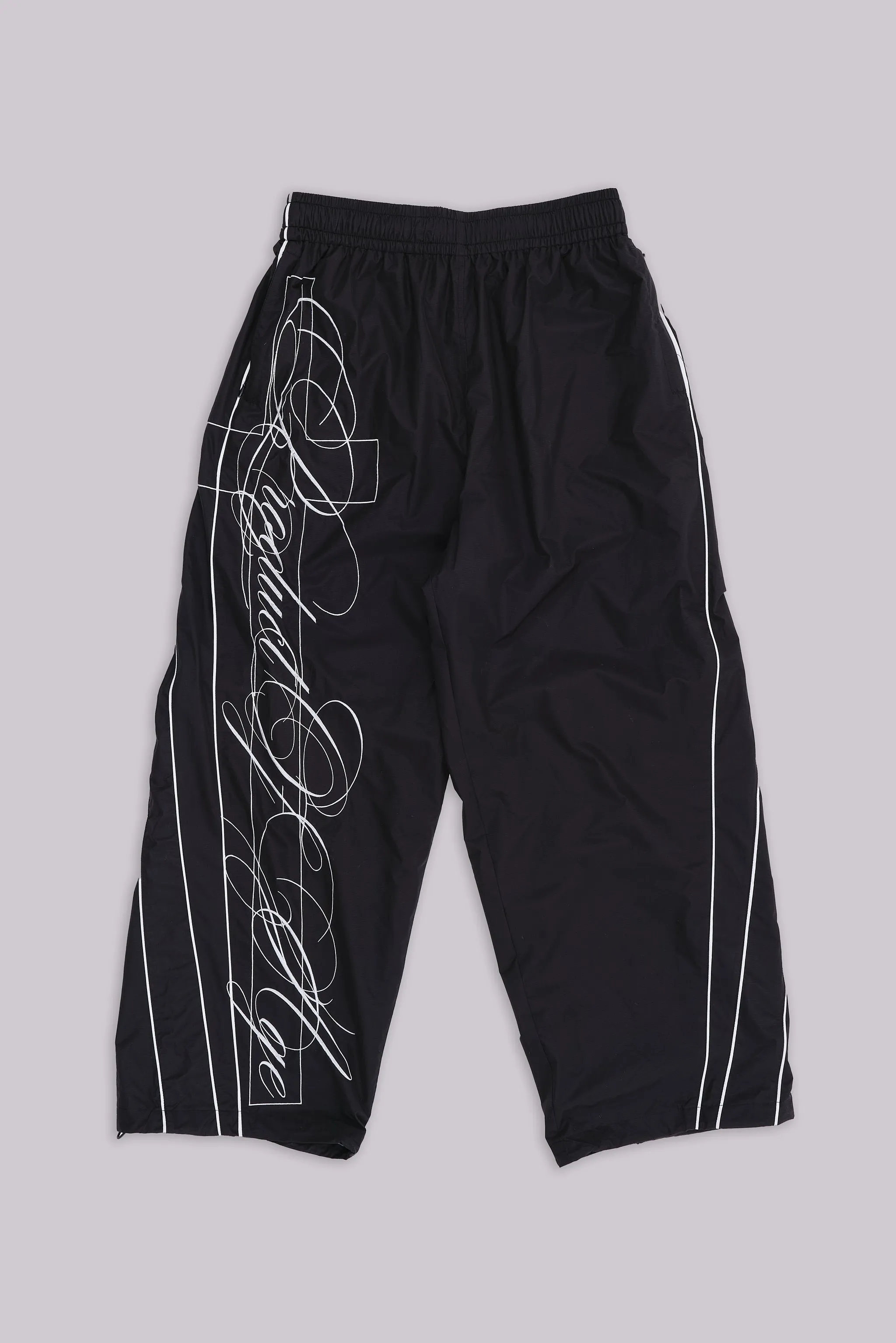 P.O.A. Black Vapor Tracksuit Bottoms sold by Jaded London product image thumbnail 2