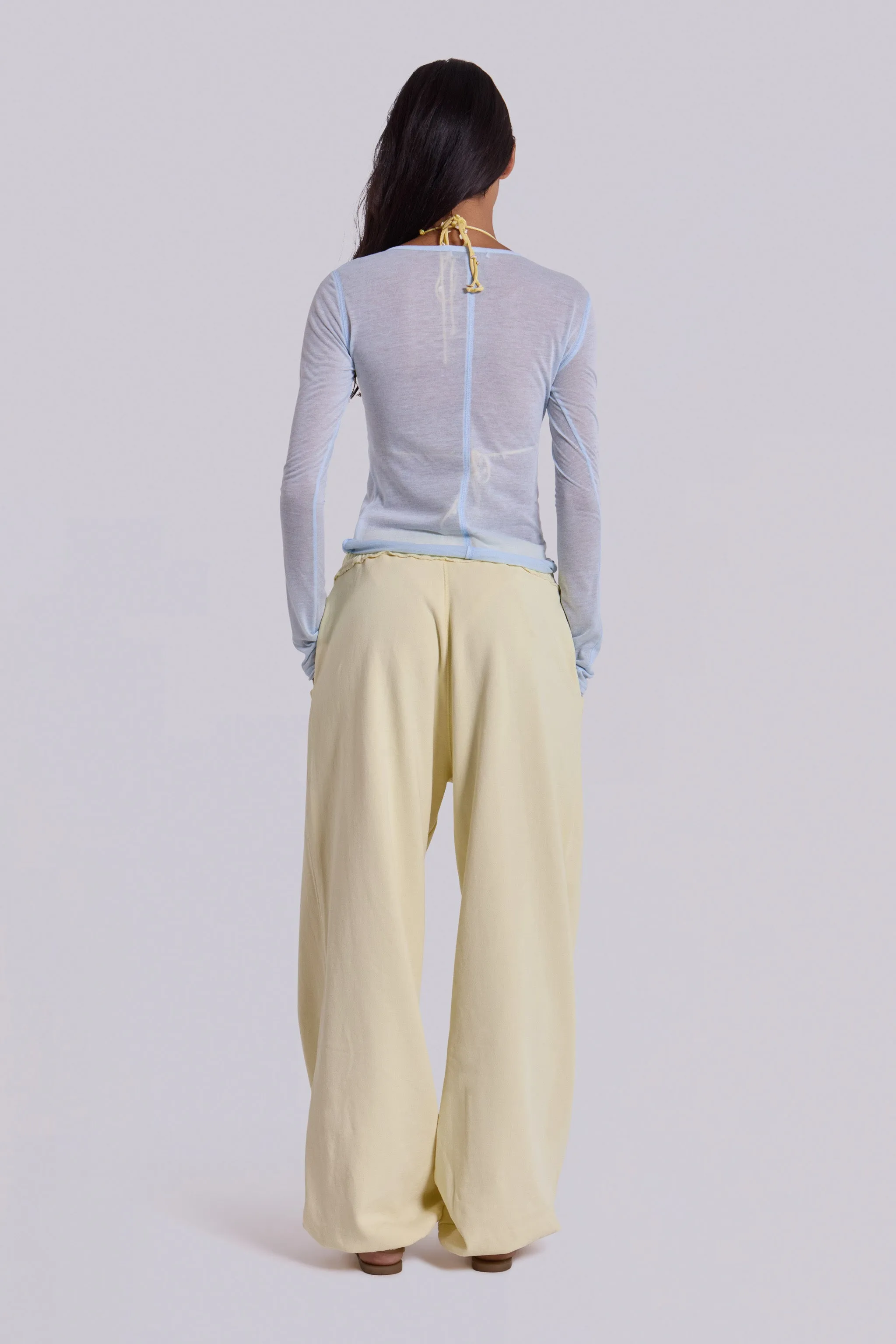 Custard Cuffed Baggy Monster Joggers sold by Jaded London product image thumbnail 5