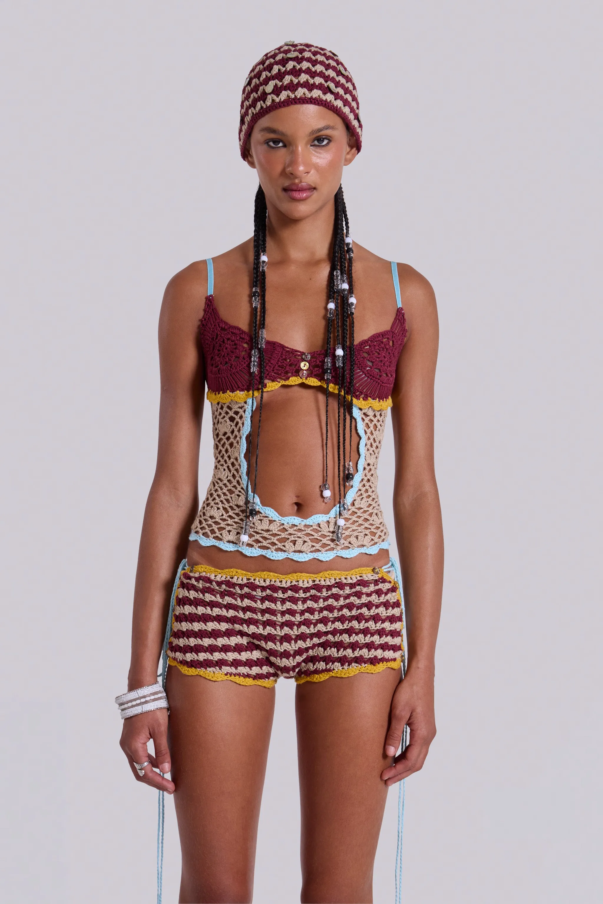Kalani Cut Out Crochet Top sold by Jaded London product image thumbnail 5