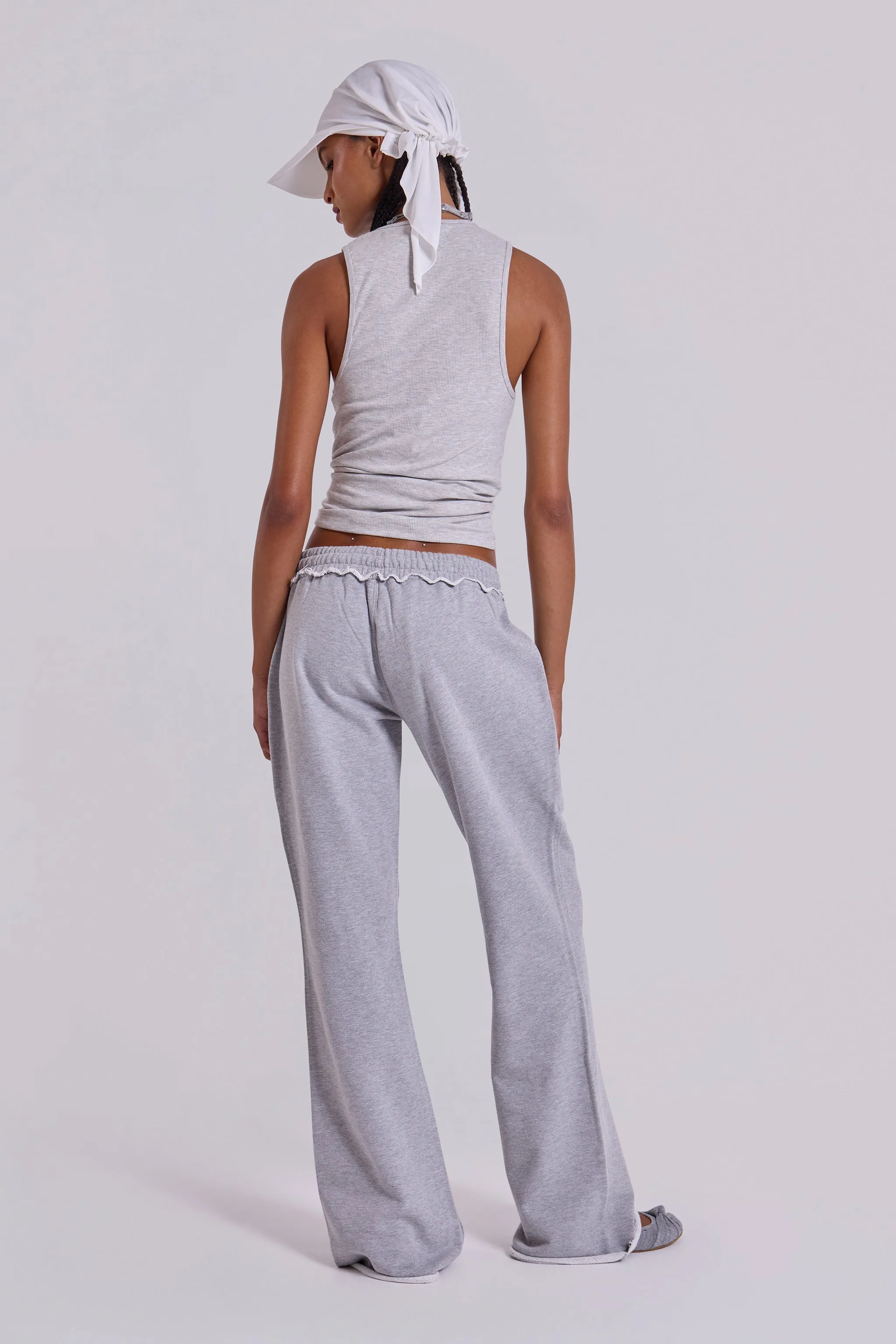 13 Grey Marl Slim Monster Joggers sold by Jaded London product image thumbnail 4