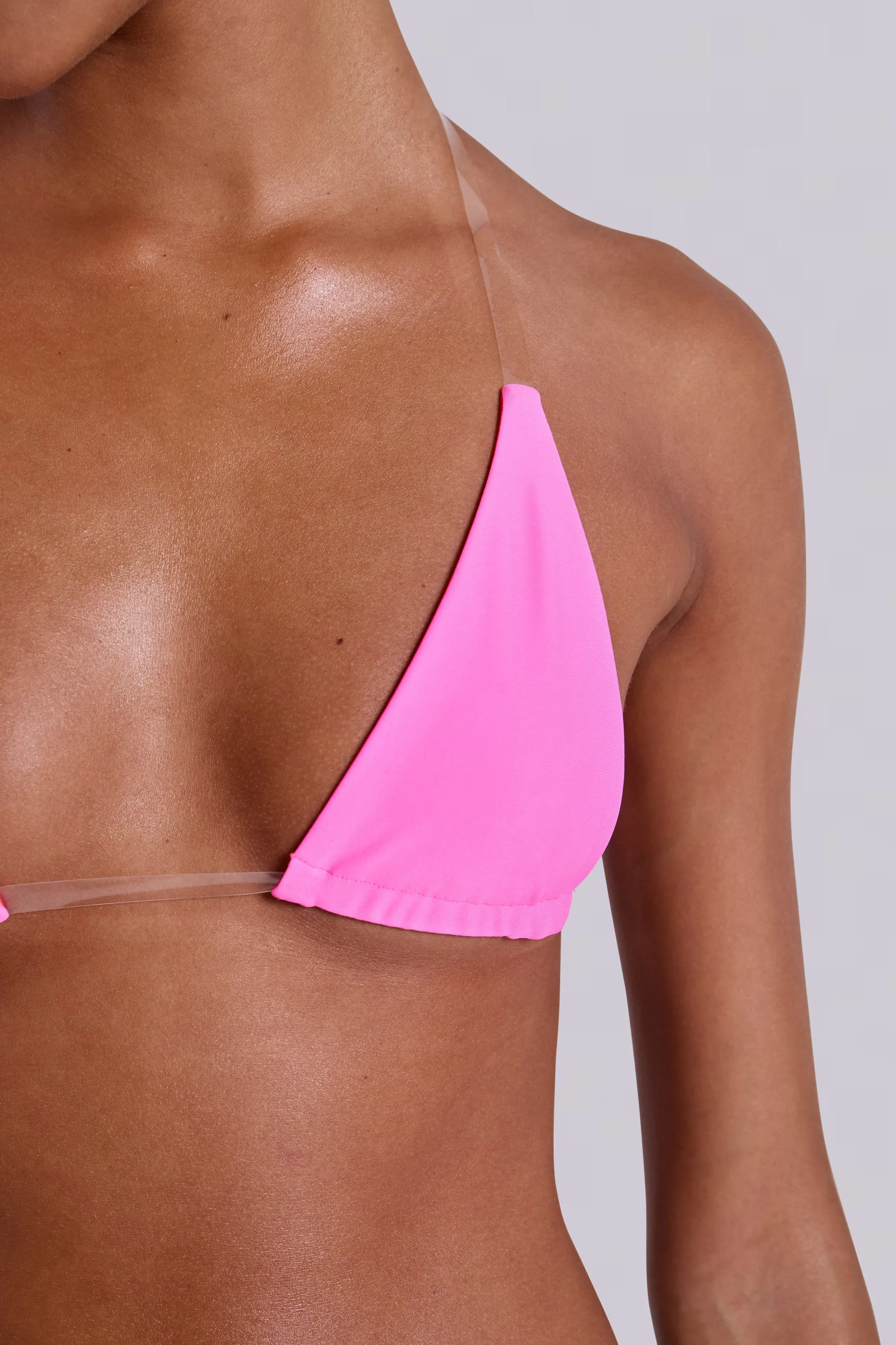 Kea Reversible Neon Micro Triangle Bikini Top sold by Jaded London product image thumbnail 3