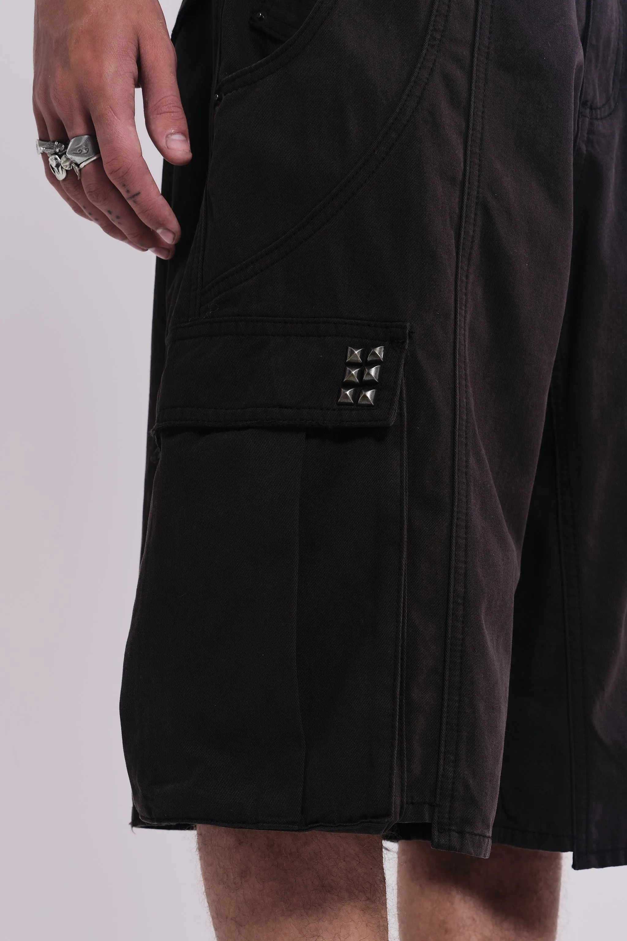 Arc Cargo Shorts sold by Jaded London product image thumbnail 5