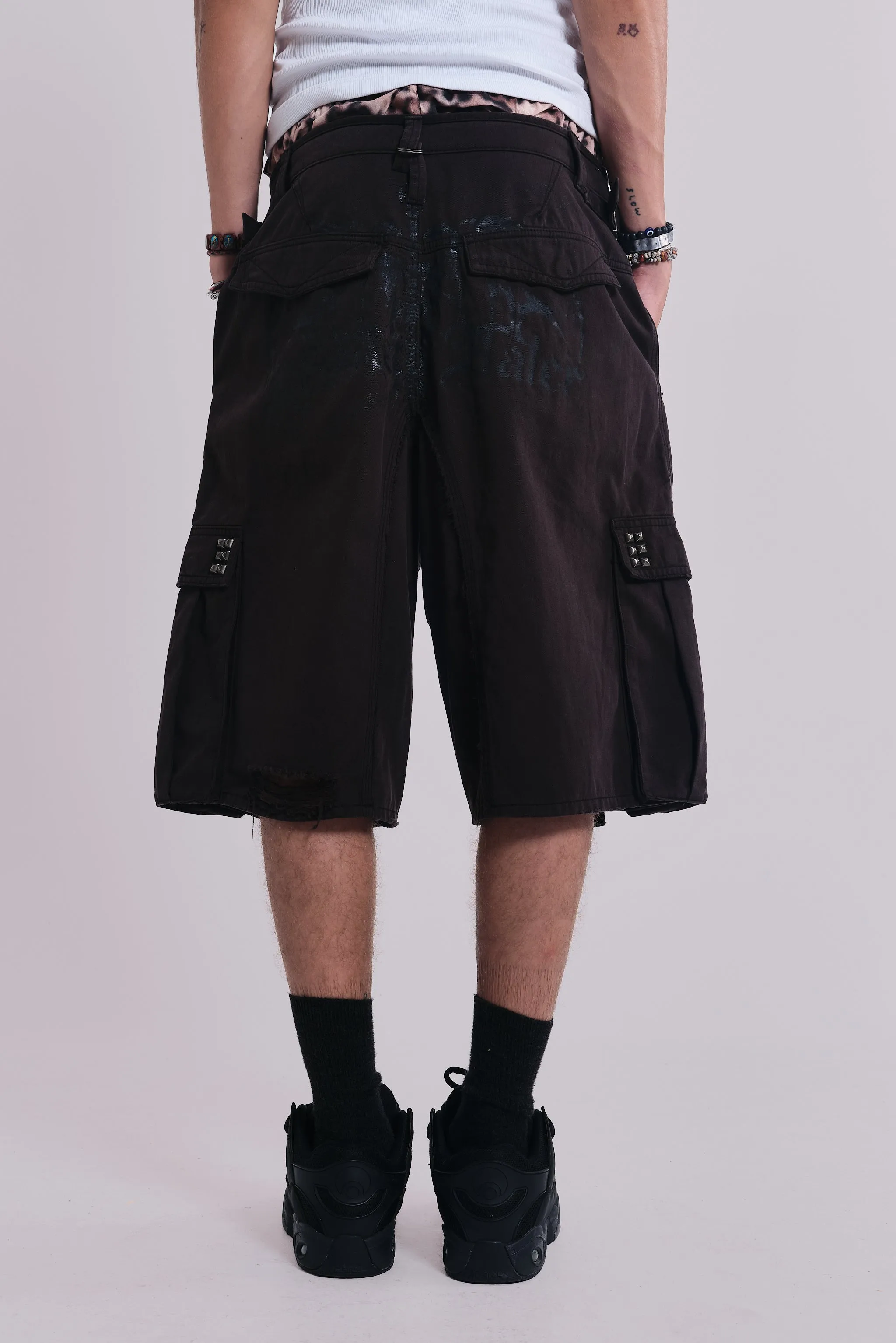Arc Cargo Shorts sold by Jaded London product image thumbnail 4
