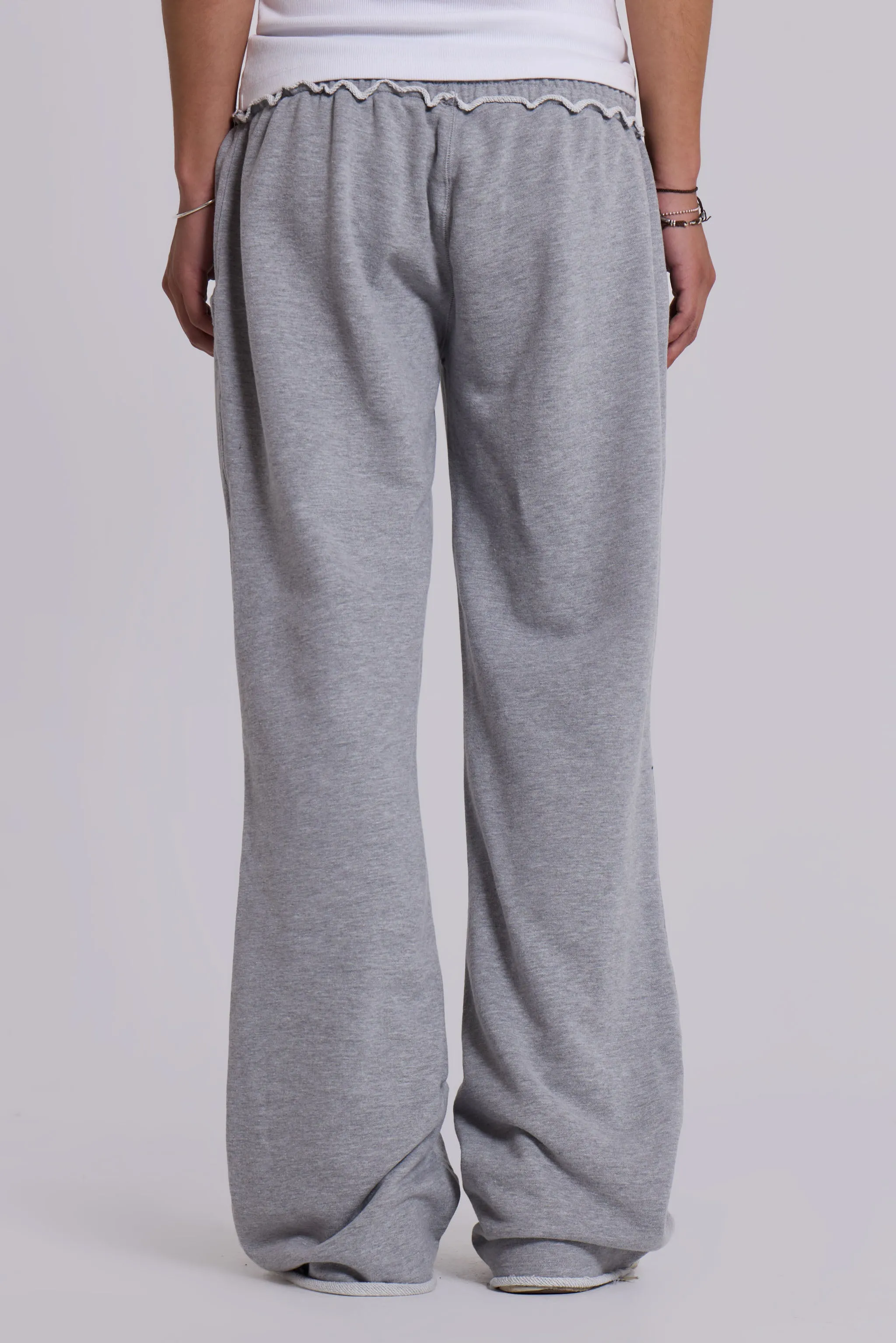 13 Grey Marl Slim Monster Joggers sold by Jaded London product image thumbnail 4