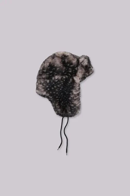 Biome Faux Fur Trapper Hat sold by Jaded London