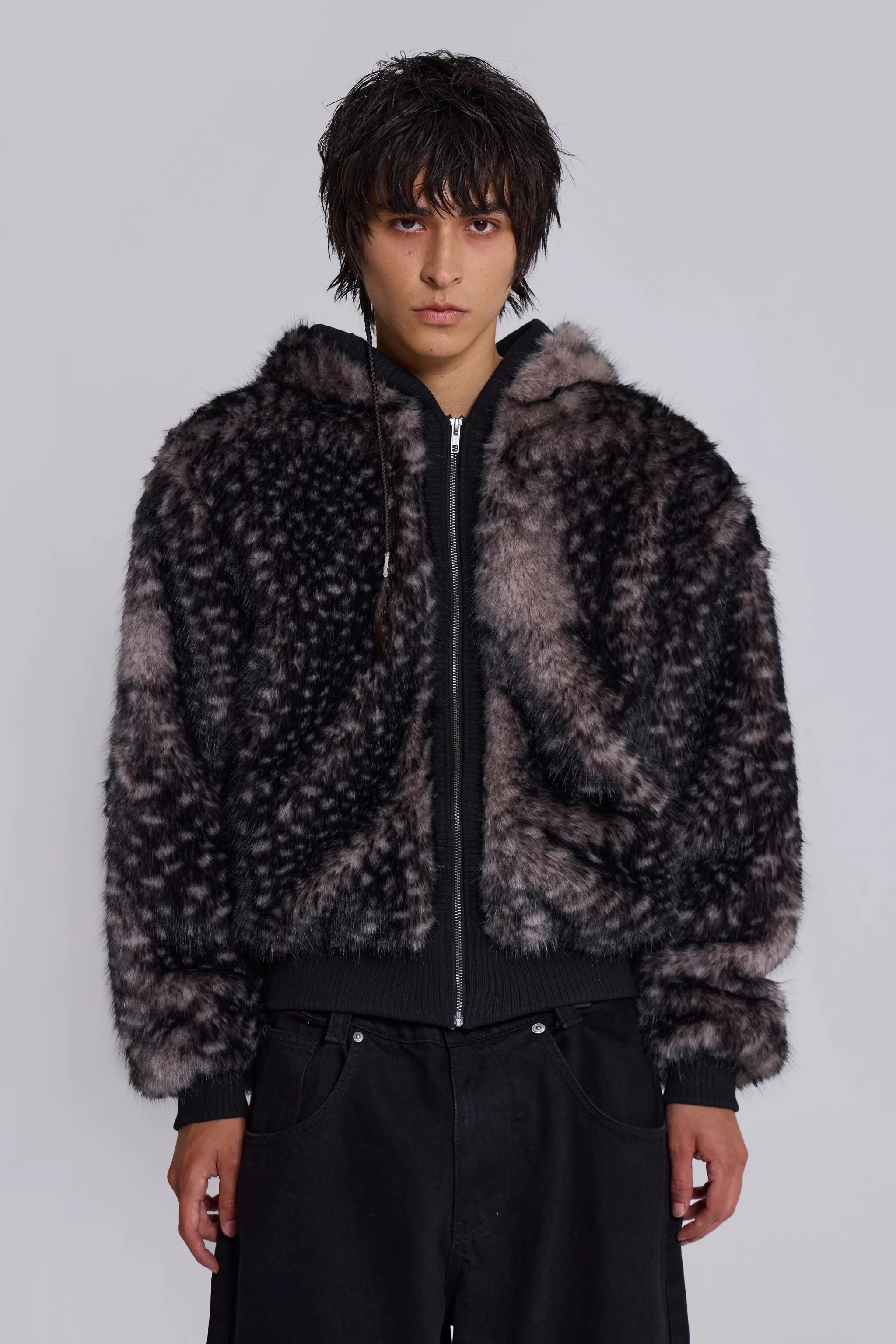 Biome Faux Fur Jacket sold by Jaded London