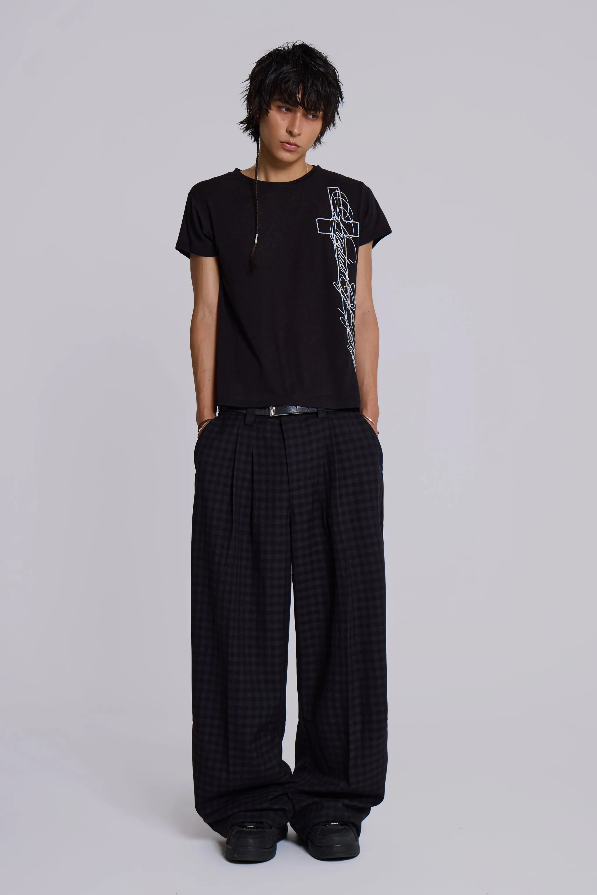 Gingham Goliath Suit Pants sold by Jaded London product image thumbnail 3