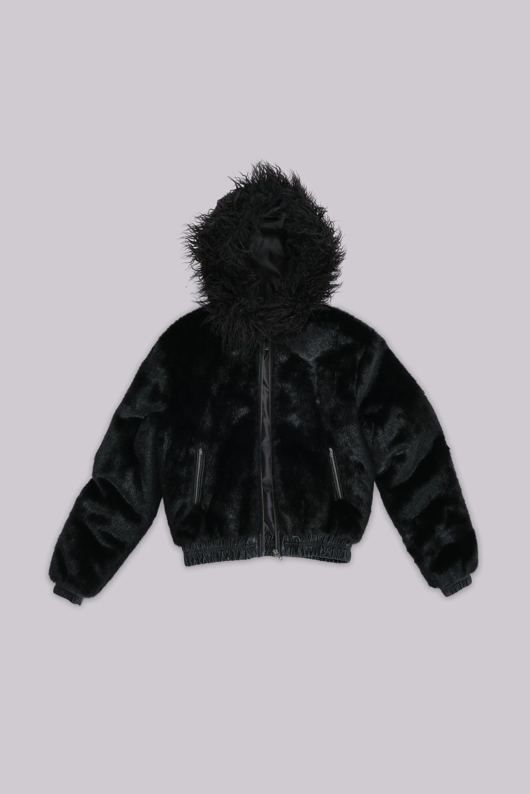 Raven Faux Fur Jacket sold by Jaded London product image thumbnail 4