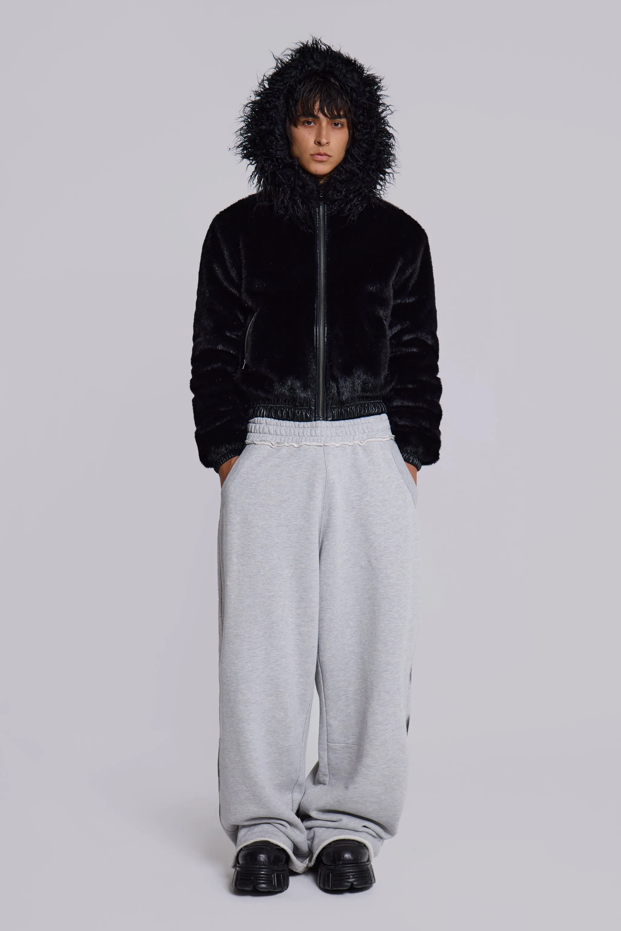 Raven Faux Fur Jacket sold by Jaded London product image thumbnail 2