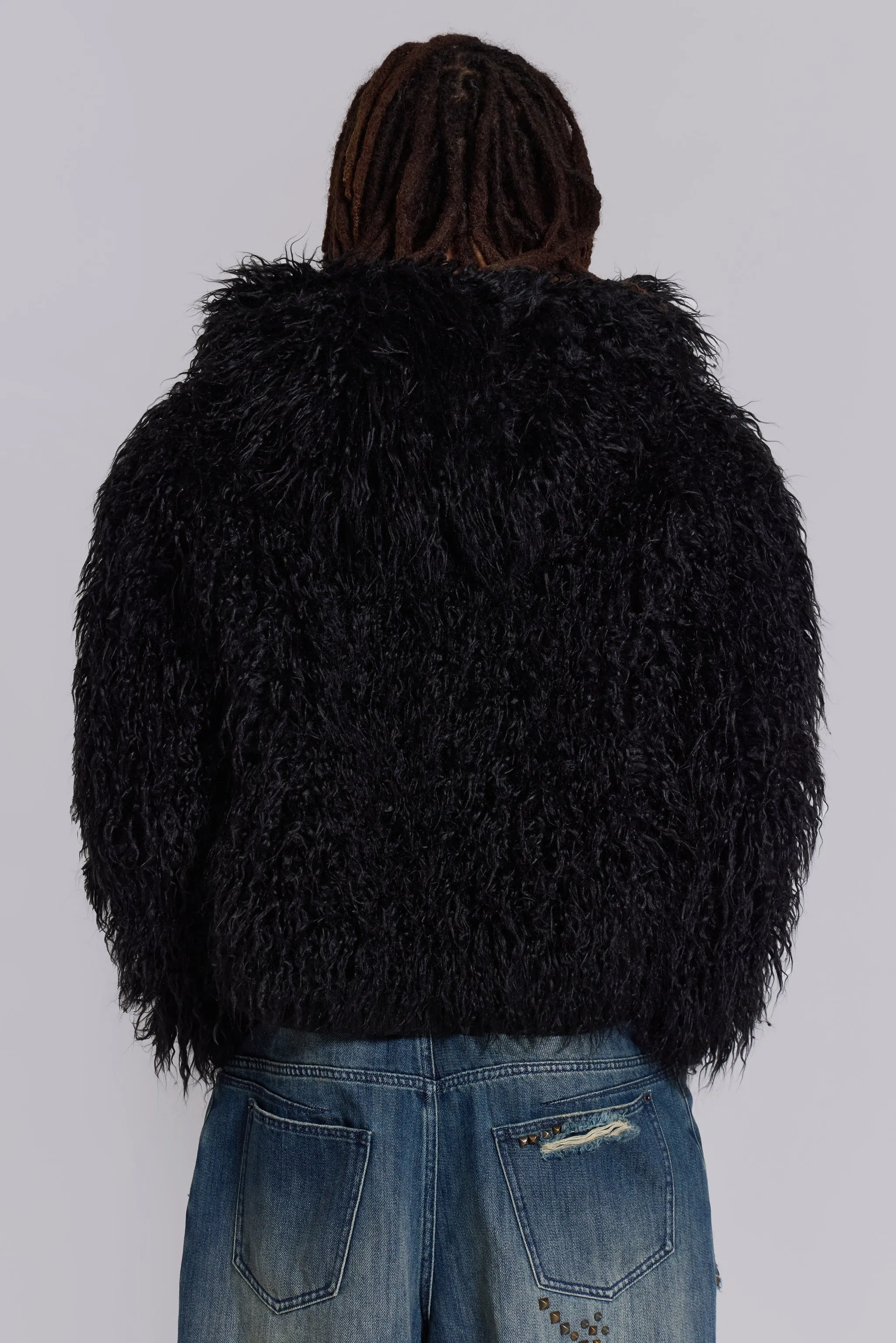 Black Matte Mendoza Jacket sold by Jaded London product image thumbnail 3