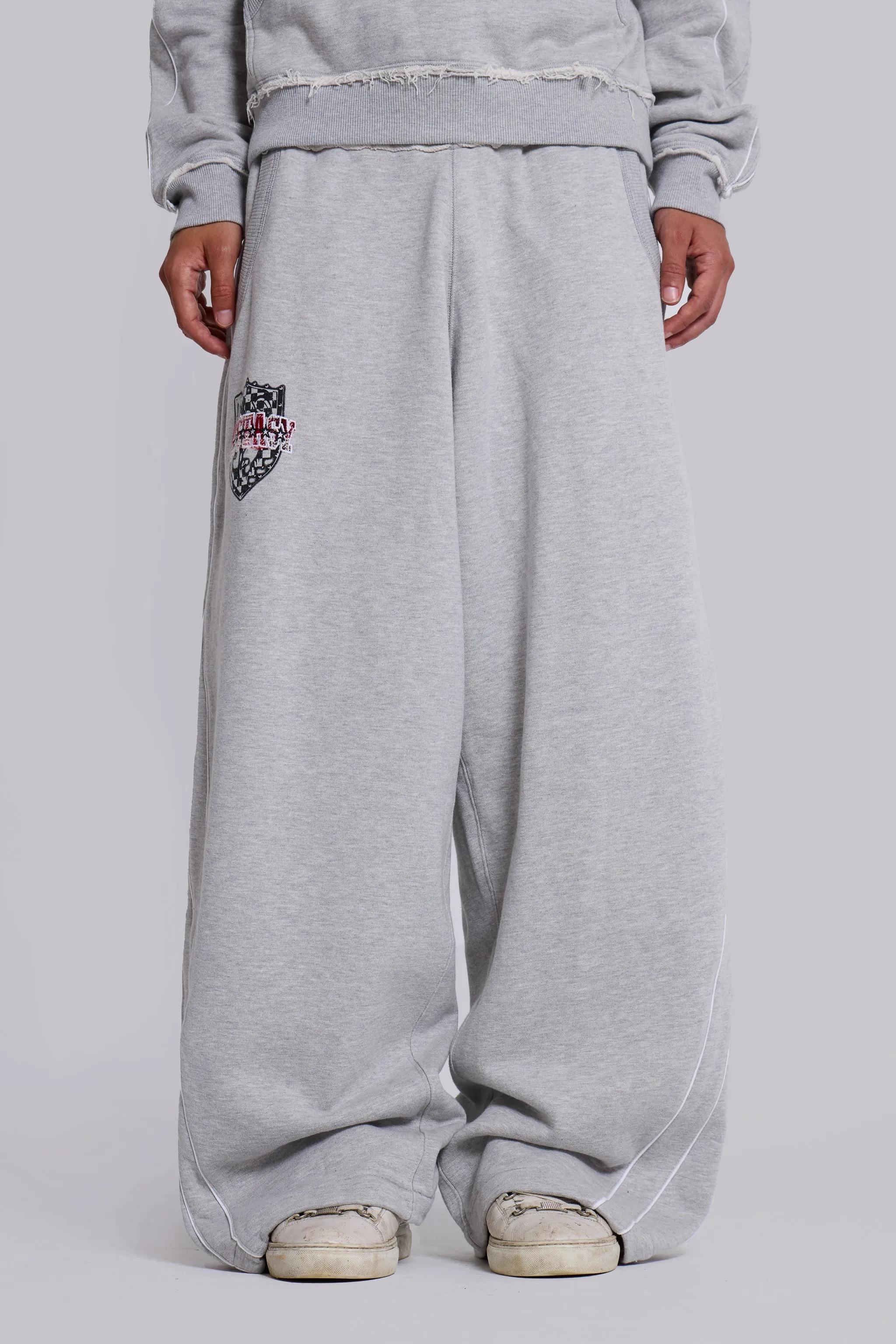 Grey Tempo Monster Joggers sold by Jaded London