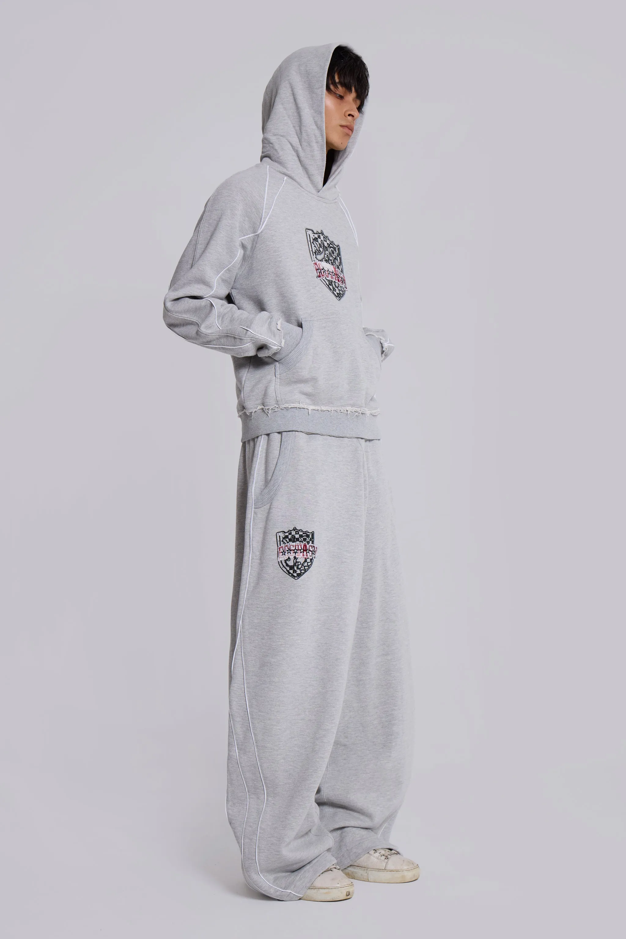 Grey Tempo Monster Joggers sold by Jaded London product image thumbnail 3