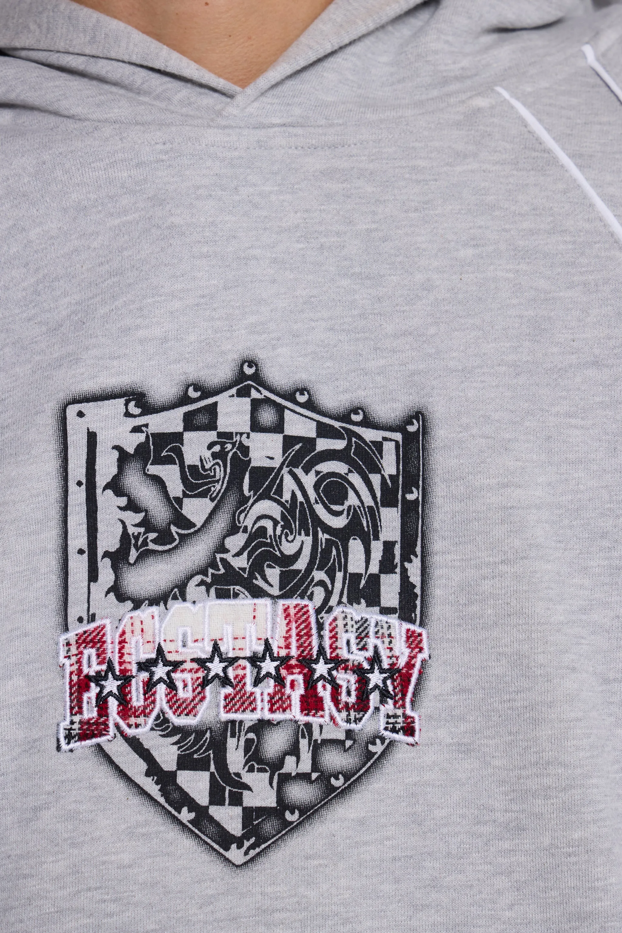 Grey Tempo Hoodie sold by Jaded London product image thumbnail 4