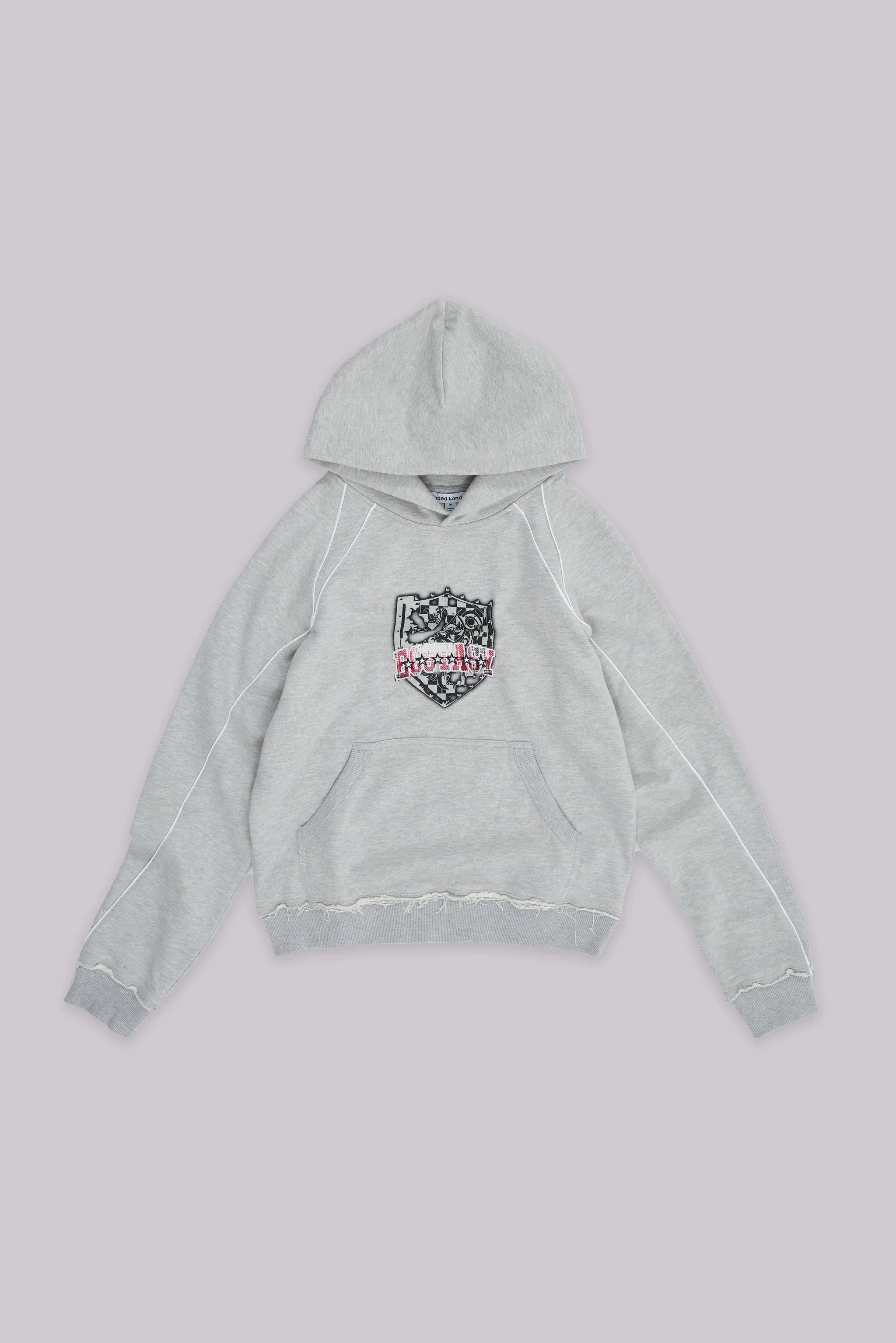 Grey Tempo Hoodie sold by Jaded London product image thumbnail 2
