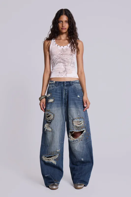 Jewel XL Colossus Jeans sold by Jaded London