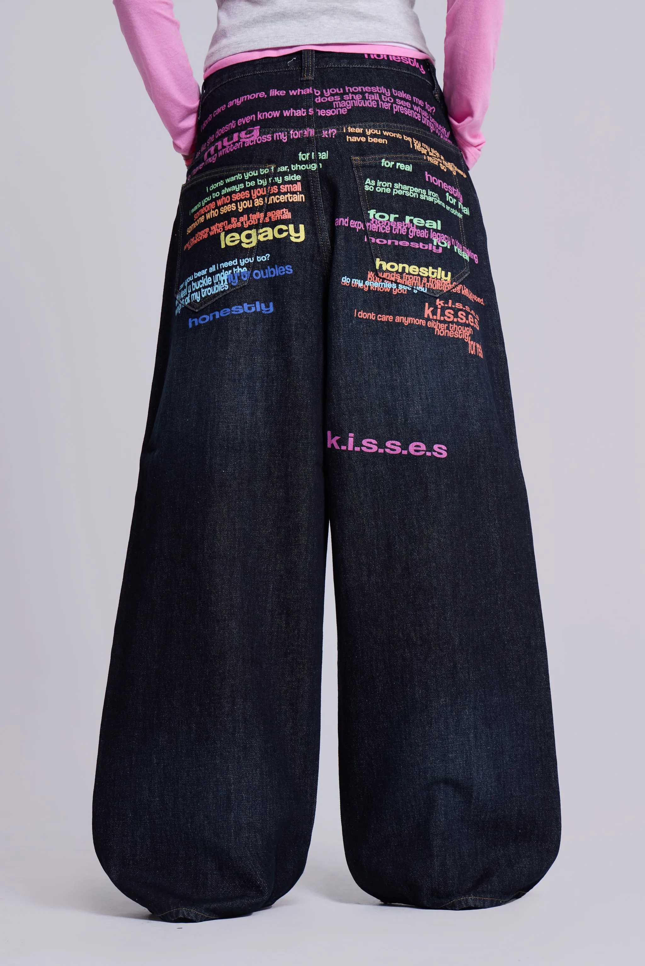 2013 Indigo XL Colossus Jeans sold by Jaded London product image thumbnail 2