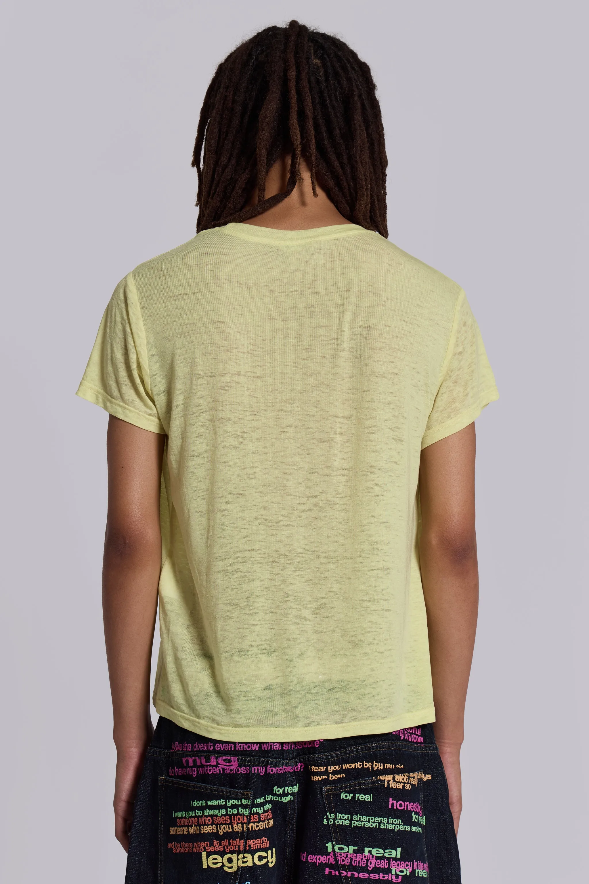 Music Yellow T-Shirt sold by Jaded London product image thumbnail 4