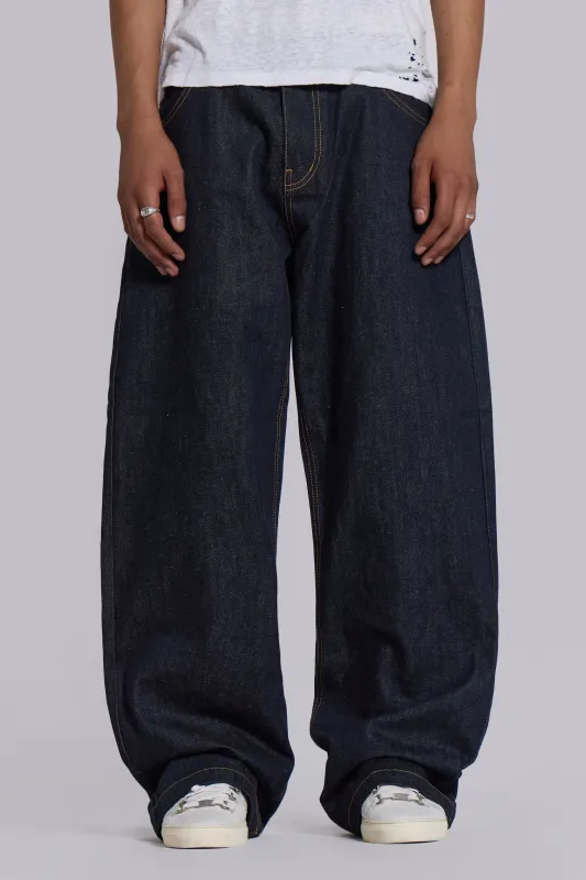 Indigo Axis Jeans sold by Jaded London