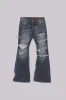 Cross Chain Blue Drift Jeans sold by Jaded London