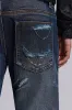 Cross Chain Blue Drift Jeans sold by Jaded London