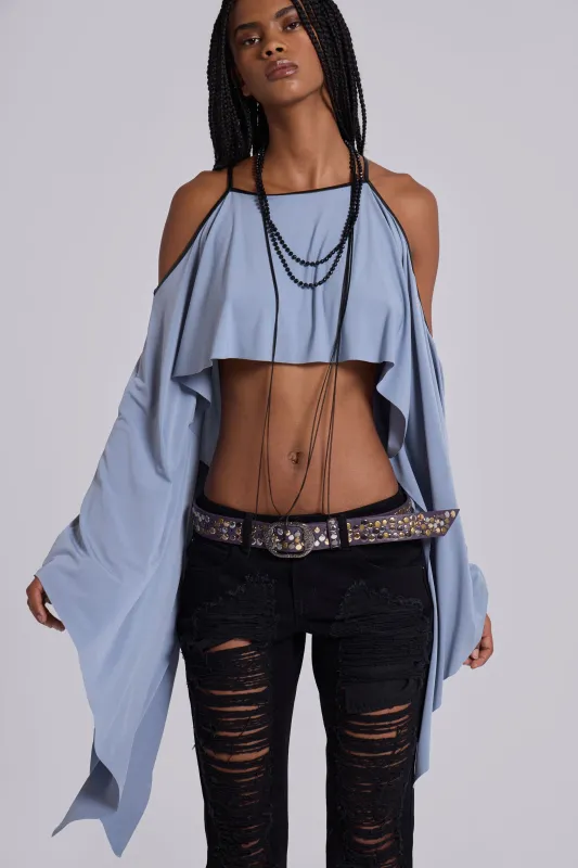 Kendra Cape Top sold by Jaded London