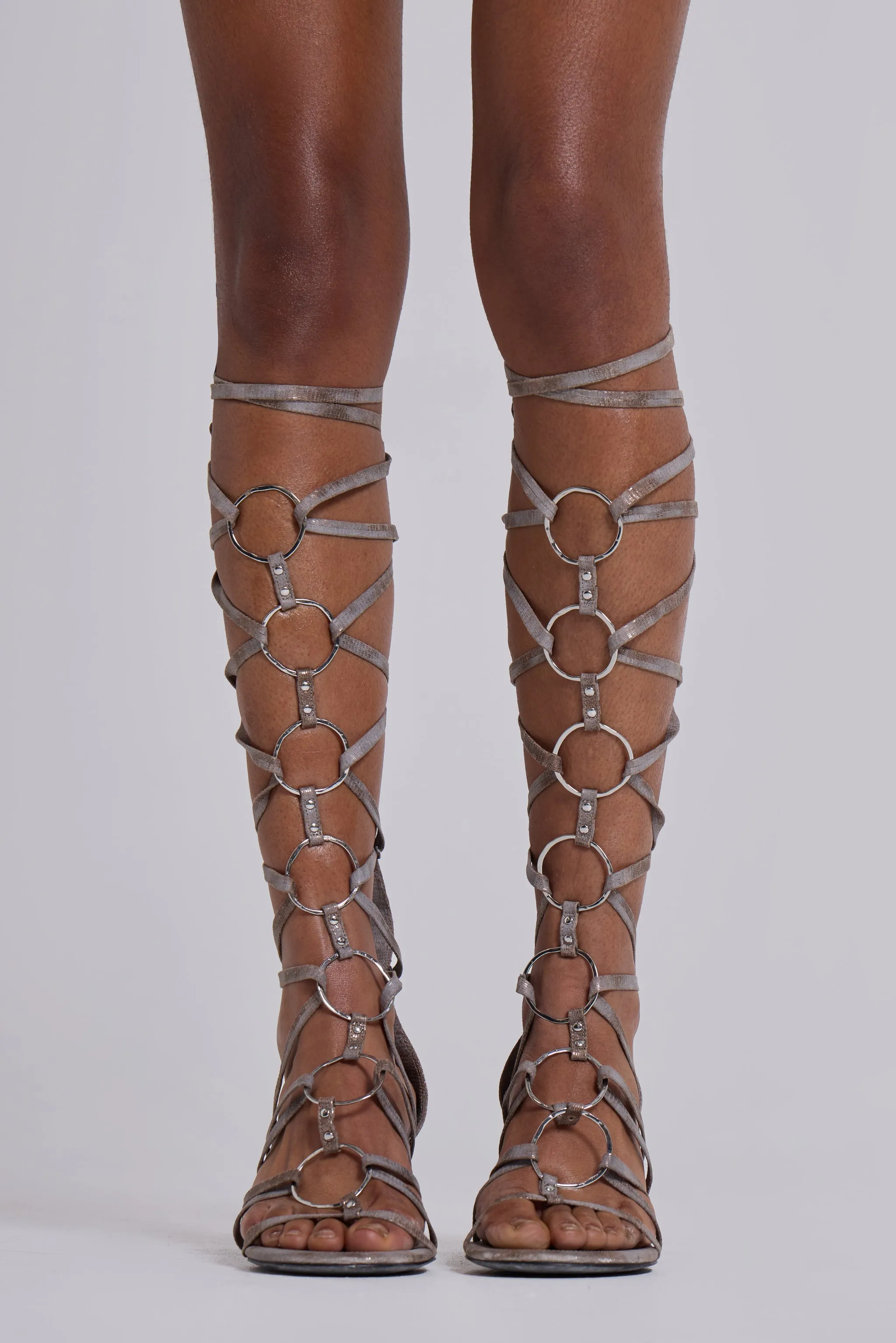 Zira Gladiator Heeled Sandal sold by Jaded London