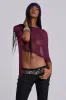 Amethyst Studded belt sold by Jaded London