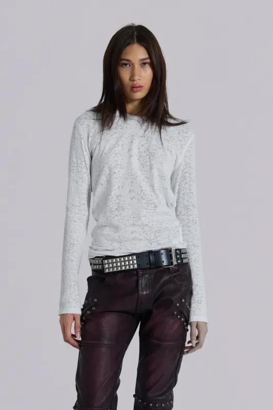 Burnout Mist LS Top sold by Jaded London