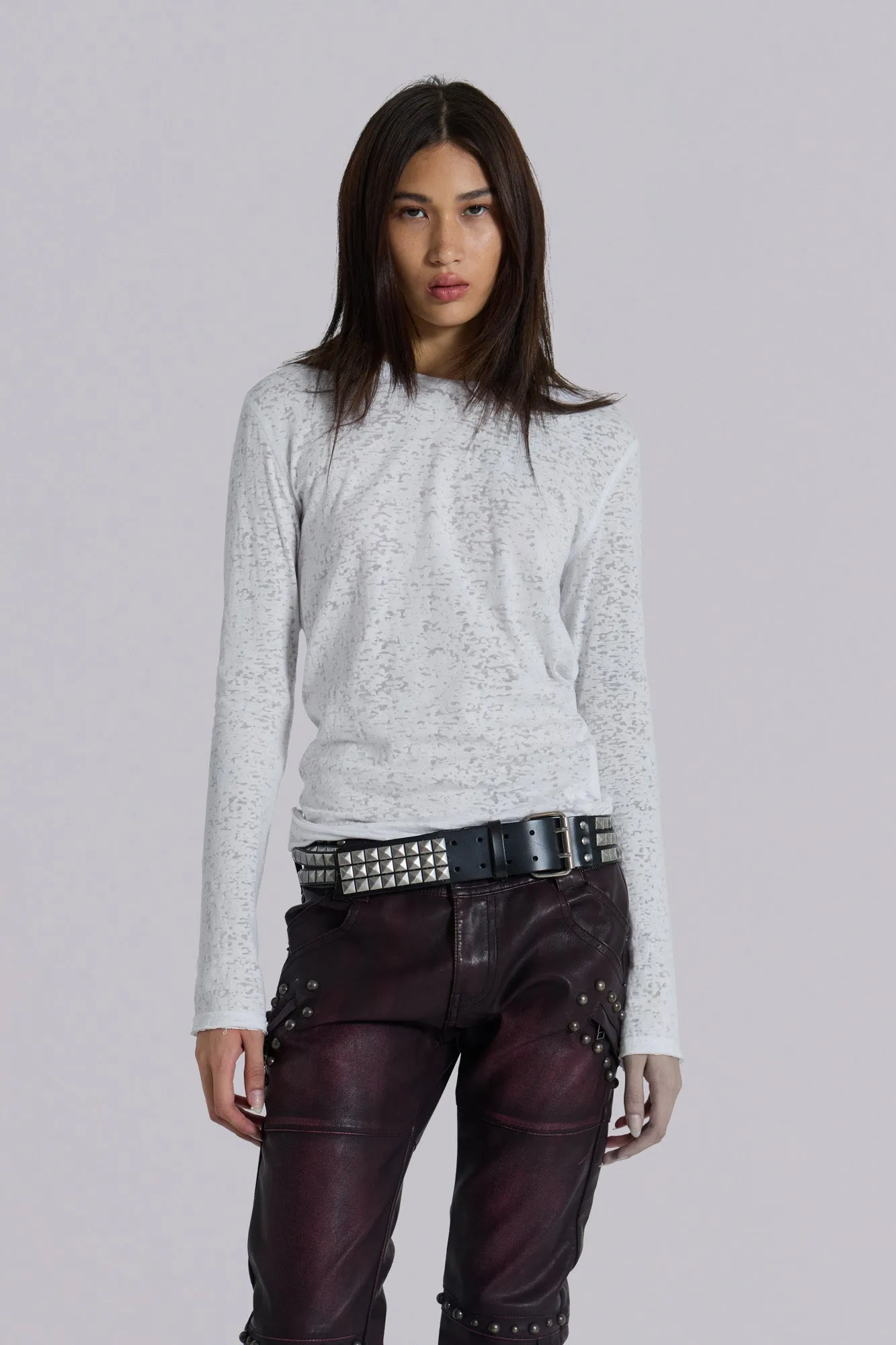 Burnout Mist LS Top sold by Jaded London