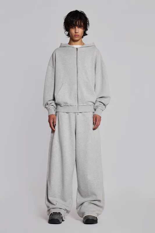 Grey Oversized Monster Hoodie sold by Jaded London