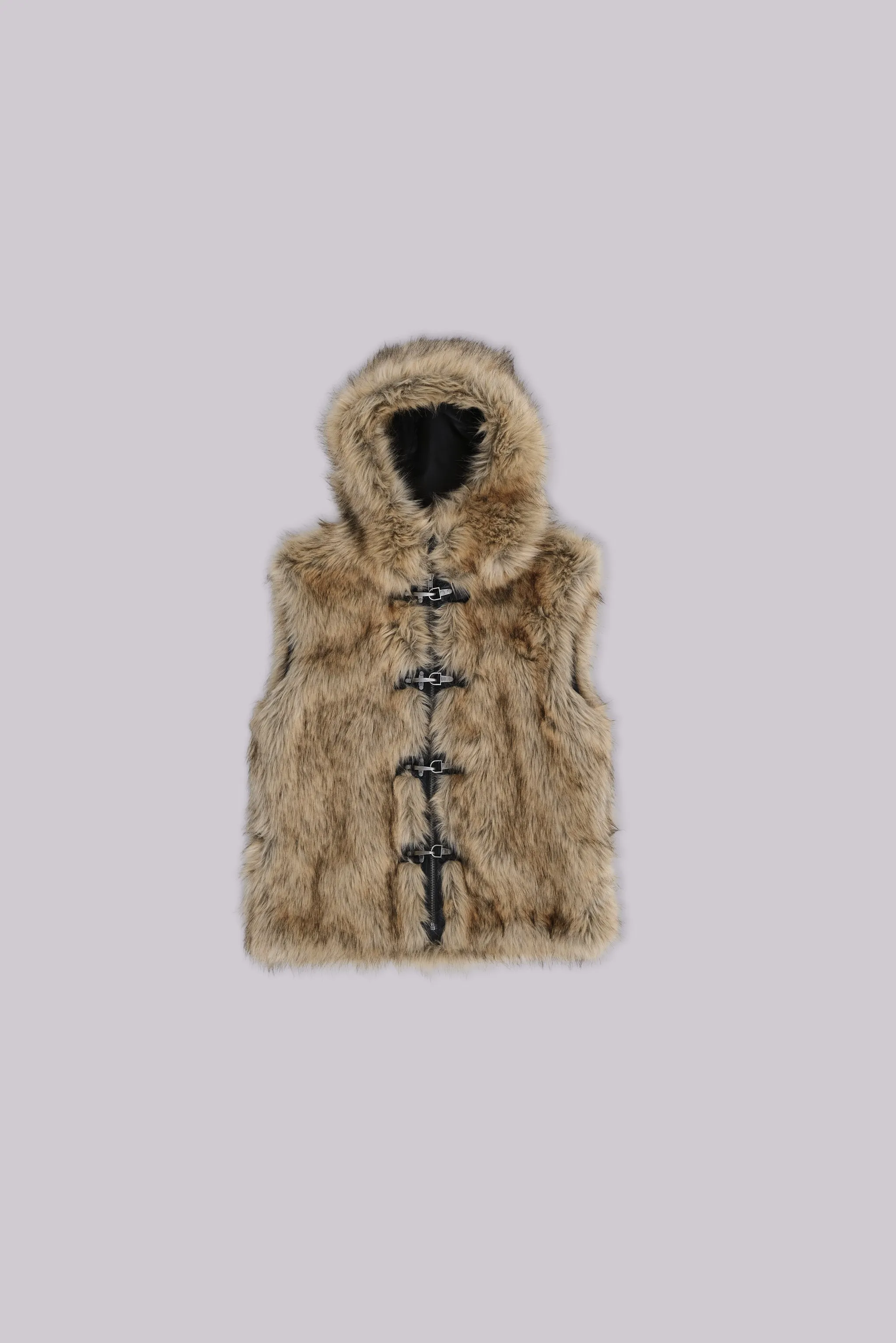 Mendoza Faux Fur Gilet sold by Jaded London product image thumbnail 2