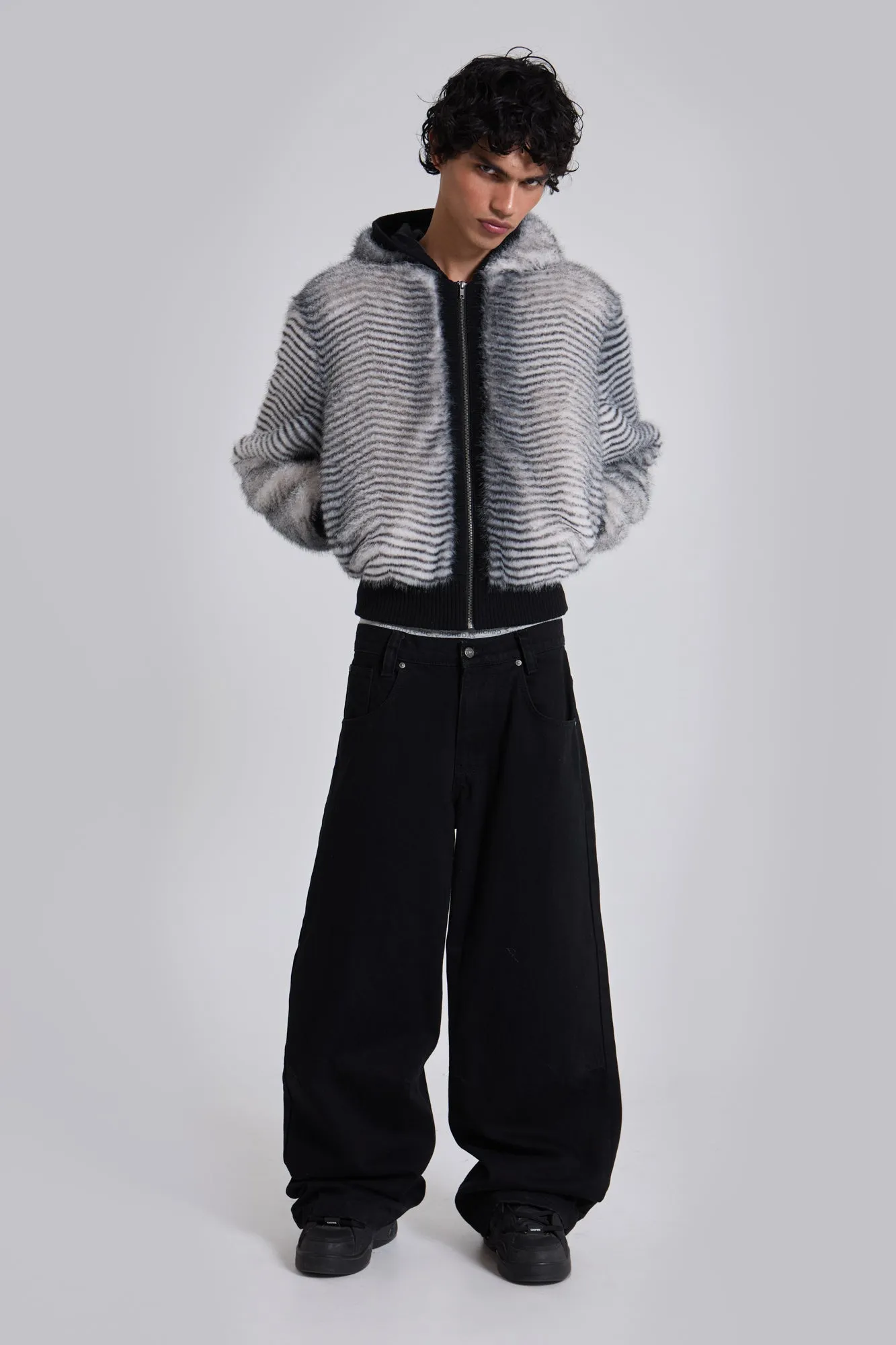 White Bear Faux Fur Jacket sold by Jaded London product image thumbnail 2