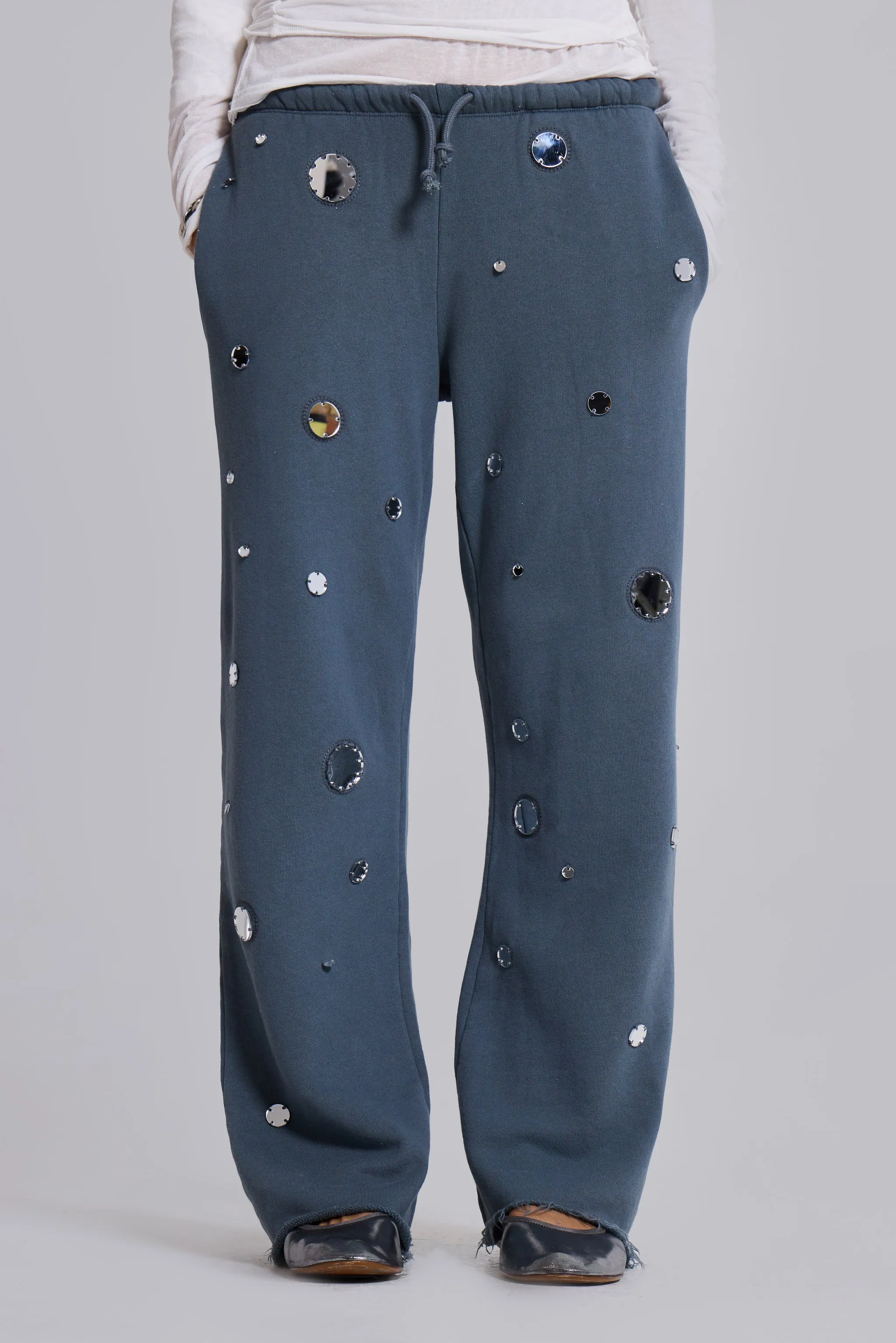 Tarra Embellished Slouchy Bootcut Jogger sold by Jaded London product image thumbnail 2