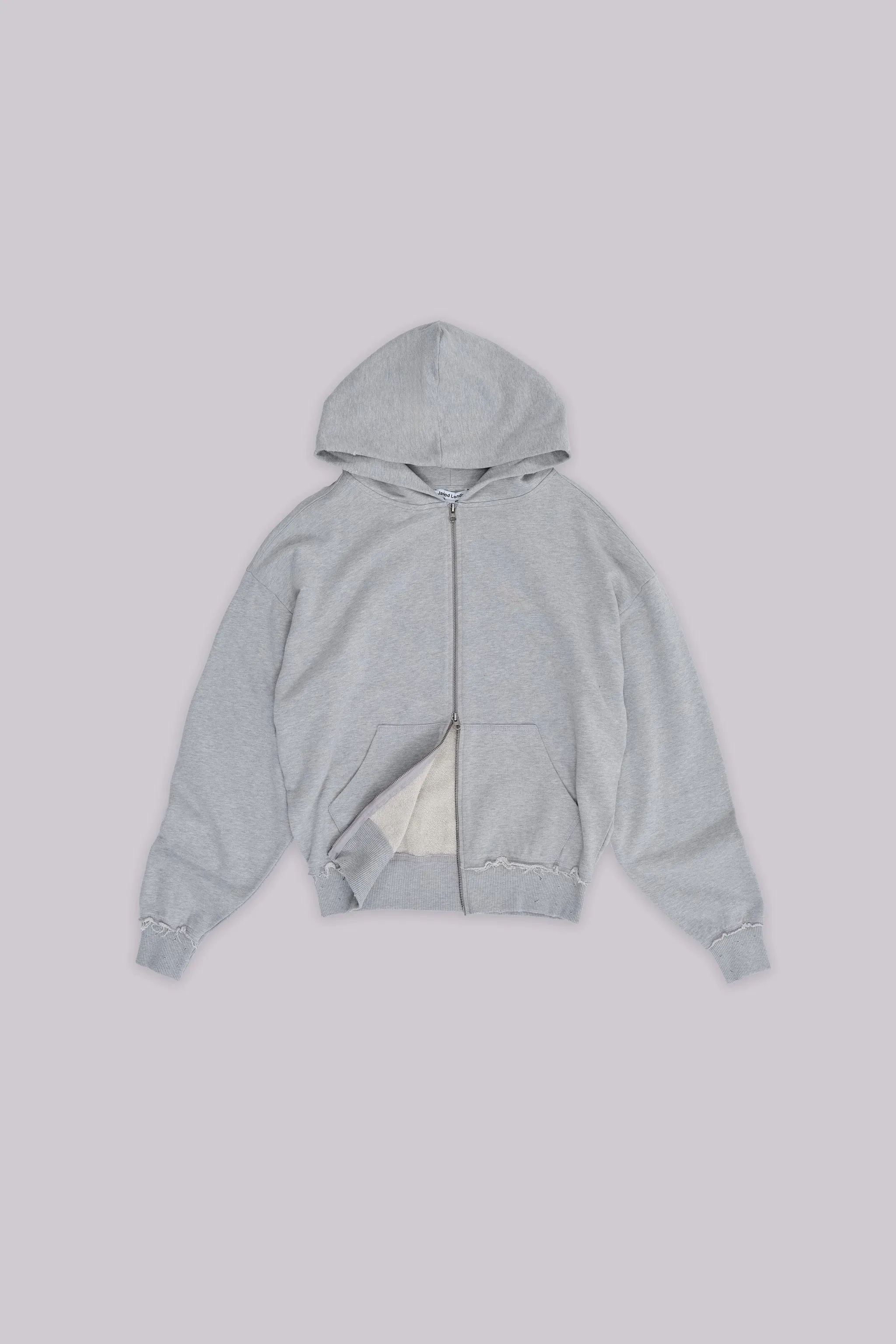 Grey Marl Oversized Monster Hoodie sold by Jaded London product image thumbnail 3