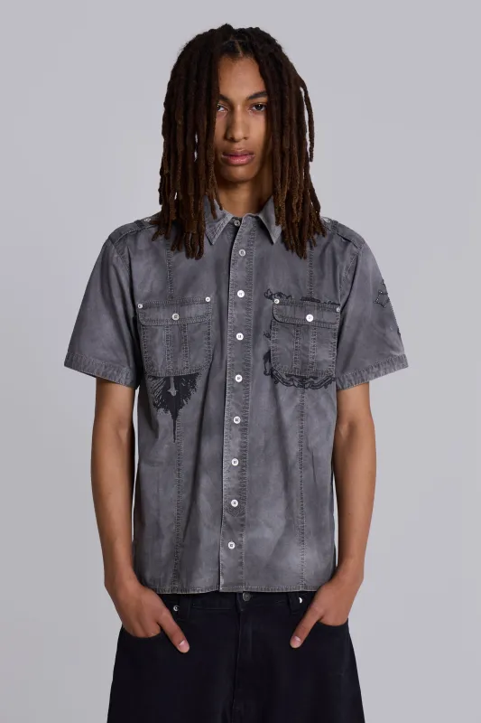 08 Studded Shirt sold by Jaded London