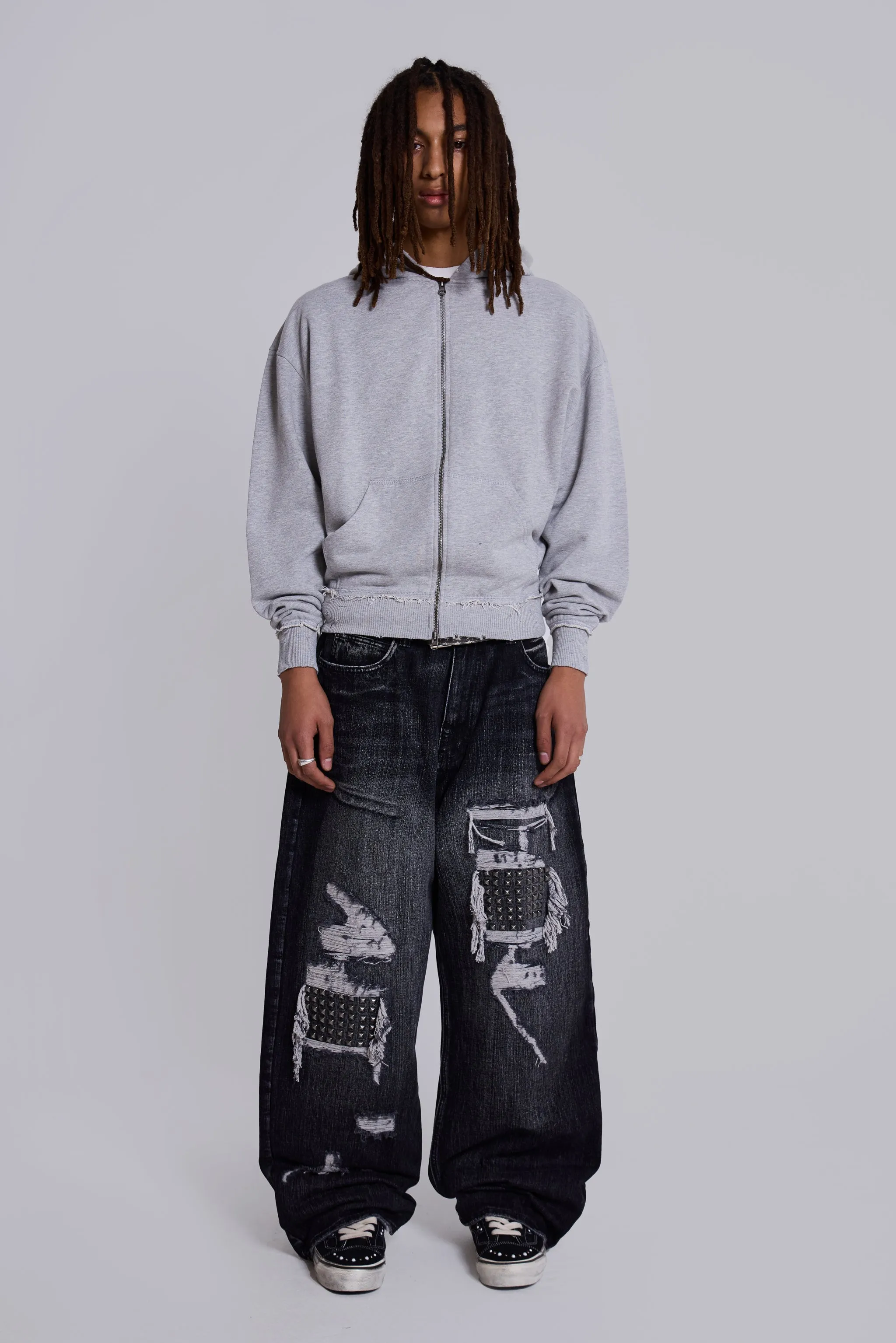 Studded XL Colossus Jeans sold by Jaded London product image thumbnail 4