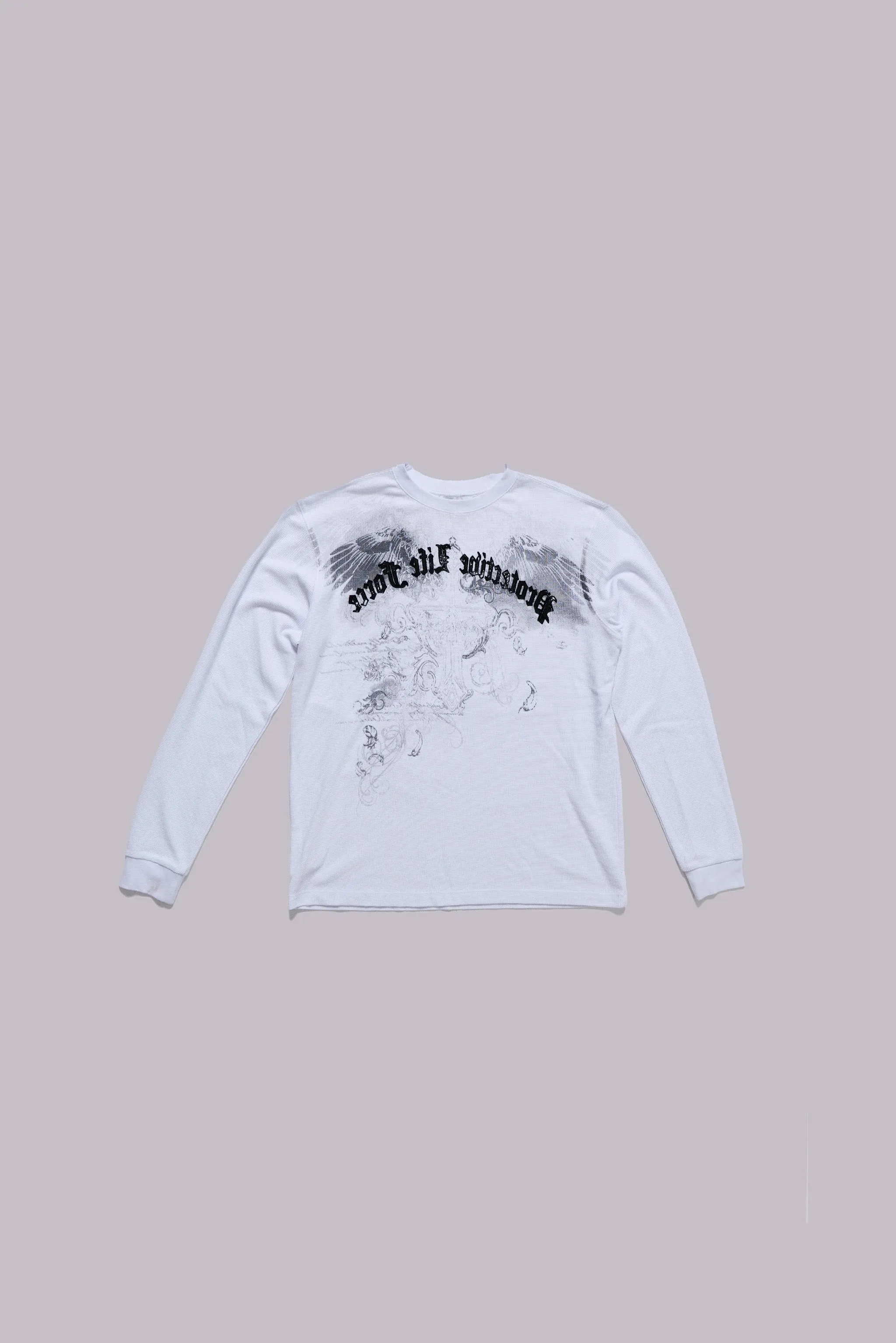 Life Waffle Top sold by Jaded London product image thumbnail 2