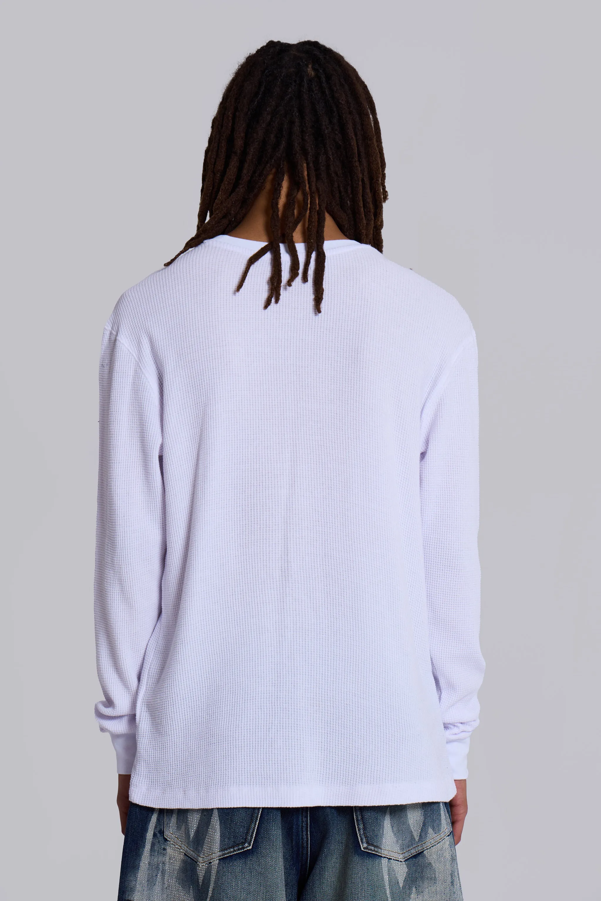 Life Waffle Top sold by Jaded London product image thumbnail 5